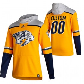 Nashville Predators Custom 2020-21 Reverse Retro Hoodie Sawyer - Mannen